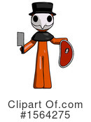 Orange Man Clipart #1564275 by Leo Blanchette