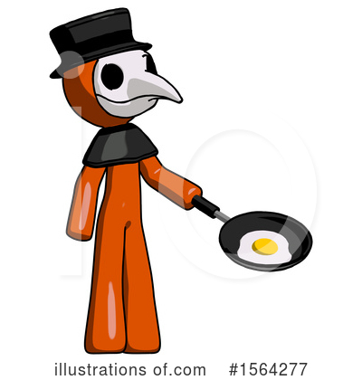 Royalty-Free (RF) Orange Man Clipart Illustration by Leo Blanchette - Stock Sample #1564277