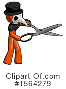 Orange Man Clipart #1564279 by Leo Blanchette