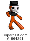 Orange Man Clipart #1564291 by Leo Blanchette