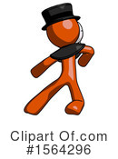 Orange Man Clipart #1564296 by Leo Blanchette
