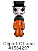 Orange Man Clipart #1564297 by Leo Blanchette