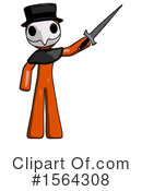 Orange Man Clipart #1564308 by Leo Blanchette