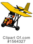 Orange Man Clipart #1564327 by Leo Blanchette