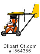 Orange Man Clipart #1564356 by Leo Blanchette