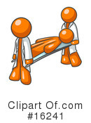 Orange Man Clipart #16241 by Leo Blanchette