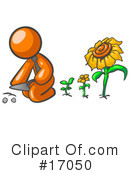 Orange Man Clipart #17050 by Leo Blanchette