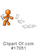 Orange Man Clipart #17051 by Leo Blanchette