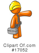 Orange Man Clipart #17052 by Leo Blanchette