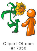 Orange Man Clipart #17056 by Leo Blanchette
