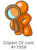 Orange Man Clipart #17059 by Leo Blanchette