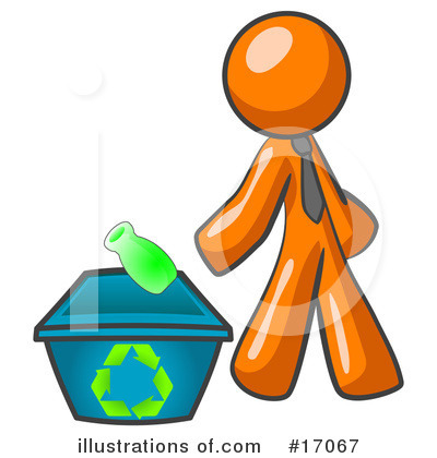 Recycle Bin Clipart #17067 by Leo Blanchette