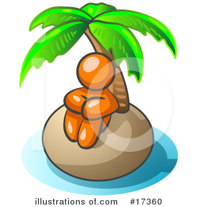 Island Clipart #17360 by Leo Blanchette