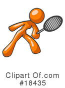 Orange Man Clipart #18435 by Leo Blanchette