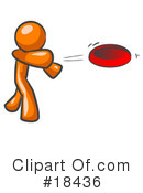 Orange Man Clipart #18436 by Leo Blanchette