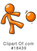 Orange Man Clipart #18439 by Leo Blanchette