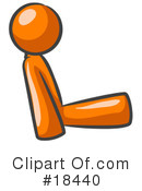 Orange Man Clipart #18440 by Leo Blanchette
