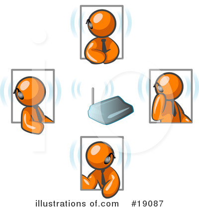 Headset Clipart #19087 by Leo Blanchette