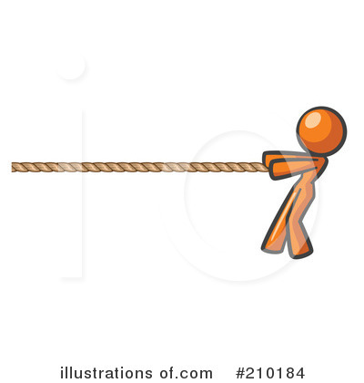 Tug Of War Clipart #210184 by Leo Blanchette
