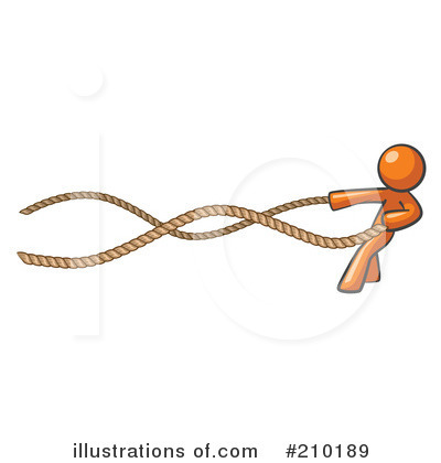 Tug Of War Clipart #210189 by Leo Blanchette