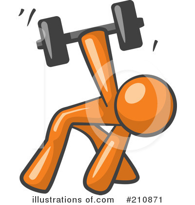Fitness Clipart #210871 by Leo Blanchette