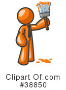 Orange Man Clipart #38850 by Leo Blanchette