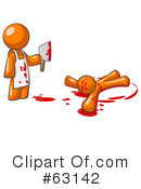 Orange Man Clipart #63142 by Leo Blanchette