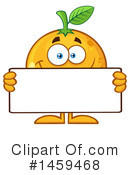 Orange Mascot Clipart #1459468 by Hit Toon