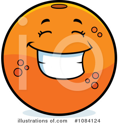 Orange Character Clipart #1084124 by Cory Thoman