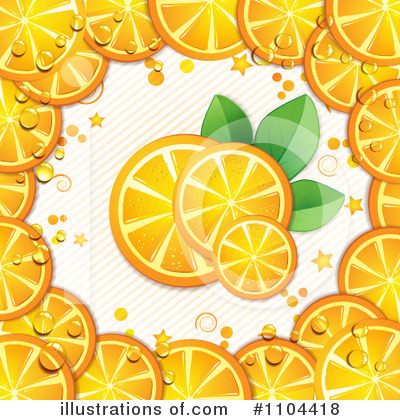 Royalty-Free (RF) Oranges Clipart Illustration by merlinul - Stock Sample #1104418