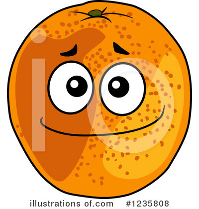 Royalty-Free (RF) Oranges Clipart Illustration by Vector Tradition SM - Stock Sample #1235808