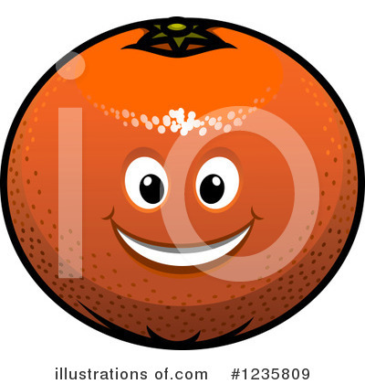 Royalty-Free (RF) Oranges Clipart Illustration by Vector Tradition SM - Stock Sample #1235809