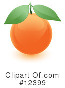 Oranges Clipart #12399 by Leo Blanchette