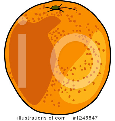 Royalty-Free (RF) Oranges Clipart Illustration by Vector Tradition SM - Stock Sample #1246847