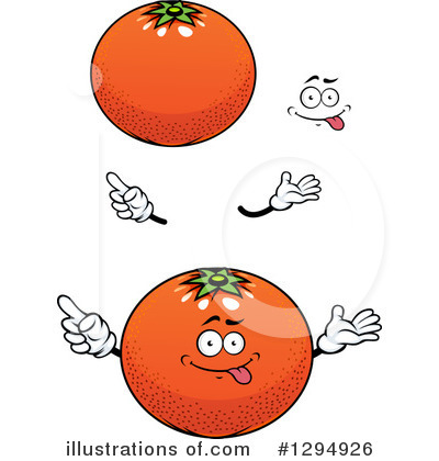 Royalty-Free (RF) Oranges Clipart Illustration by Vector Tradition SM - Stock Sample #1294926