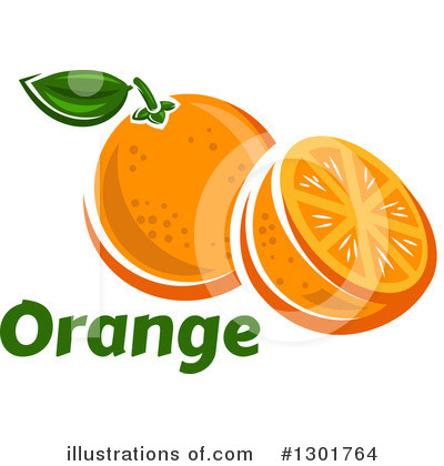 Royalty-Free (RF) Oranges Clipart Illustration by Vector Tradition SM - Stock Sample #1301764