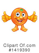 Oranges Clipart #1419390 by AtStockIllustration