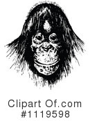 Orangutan Clipart #1119598 by Prawny Vintage