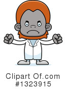 Orangutan Clipart #1323915 by Cory Thoman