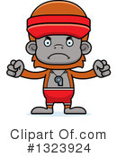 Orangutan Clipart #1323924 by Cory Thoman