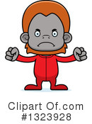 Orangutan Clipart #1323928 by Cory Thoman