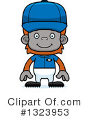 Orangutan Clipart #1323953 by Cory Thoman