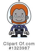 Orangutan Clipart #1323987 by Cory Thoman