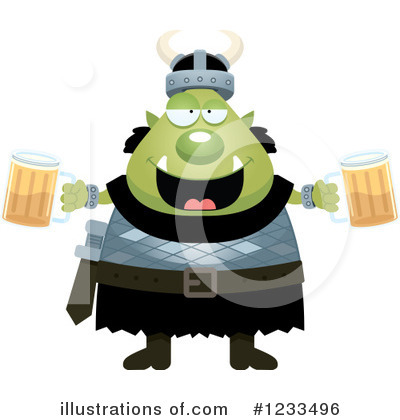 Royalty-Free (RF) Orc Clipart Illustration by Cory Thoman - Stock Sample #1233496
