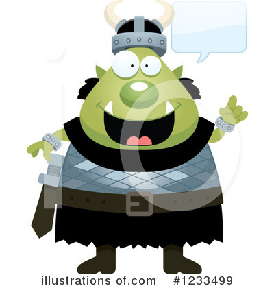 Royalty-Free (RF) Orc Clipart Illustration by Cory Thoman - Stock Sample #1233499