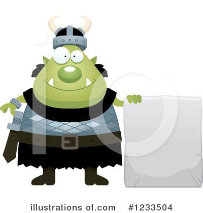 Royalty-Free (RF) Orc Clipart Illustration by Cory Thoman - Stock Sample #1233504