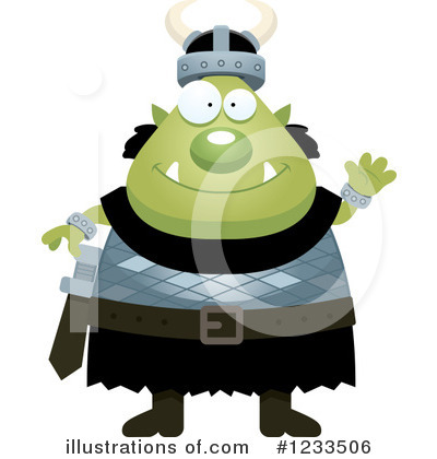 Royalty-Free (RF) Orc Clipart Illustration by Cory Thoman - Stock Sample #1233506