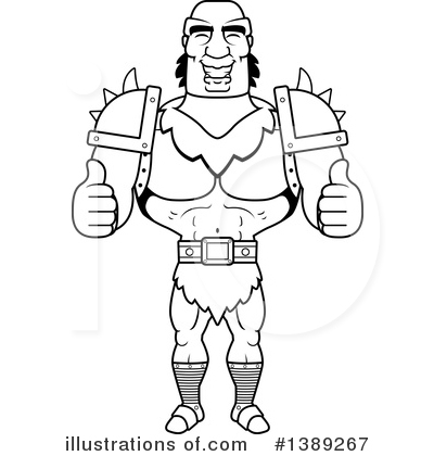Royalty-Free (RF) Orc Clipart Illustration by Cory Thoman - Stock Sample #1389267
