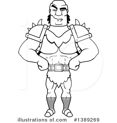 Royalty-Free (RF) Orc Clipart Illustration by Cory Thoman - Stock Sample #1389269