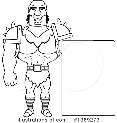Royalty-Free (RF) Orc Clipart Illustration by Cory Thoman - Stock Sample #1389273